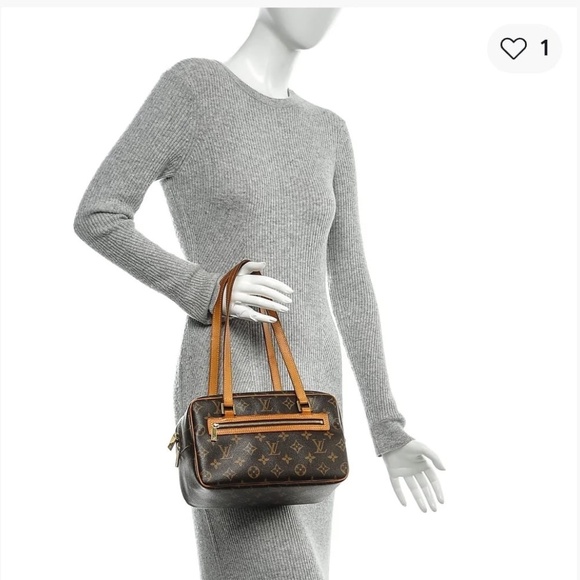 Authentic Louis Vuitton Monogram Cite MM - Picture 3 of 16